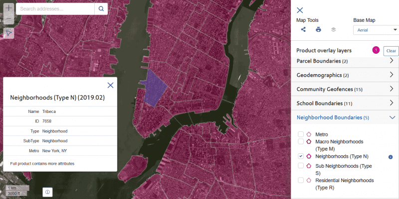 Precisely Data Experience: Precisely Boundaries