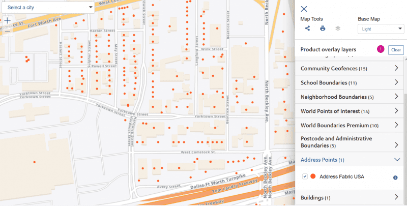 Precisely Data Experience:Precisely Addresses