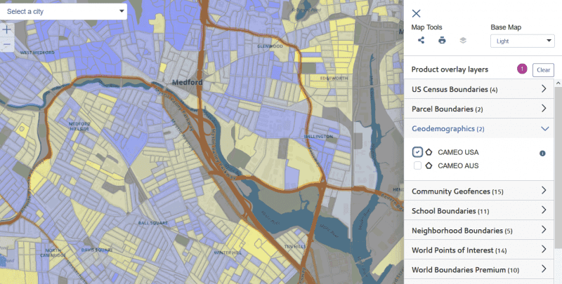 Precisely Data Experience:Precisely Demographics