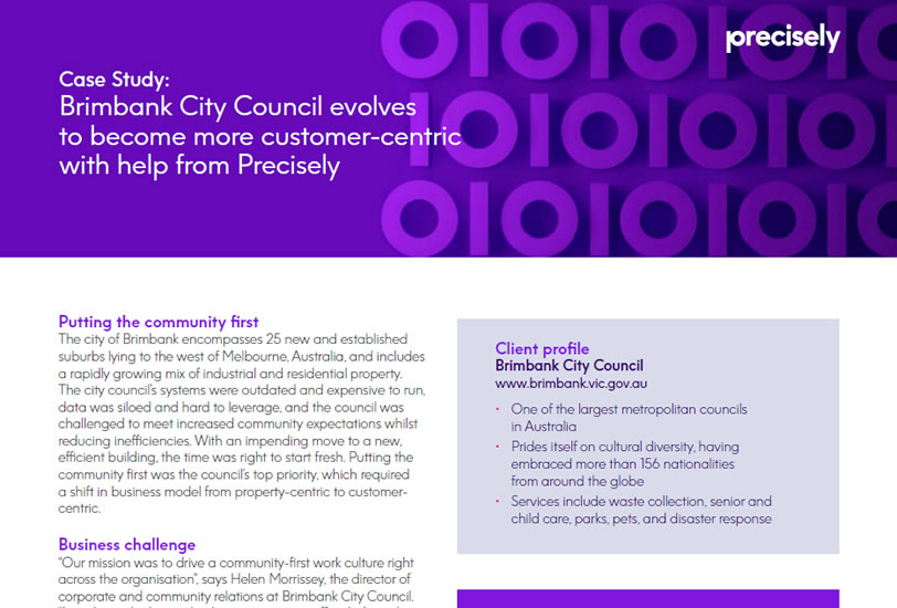 Brimbank City Council evolves to become more customer-centric