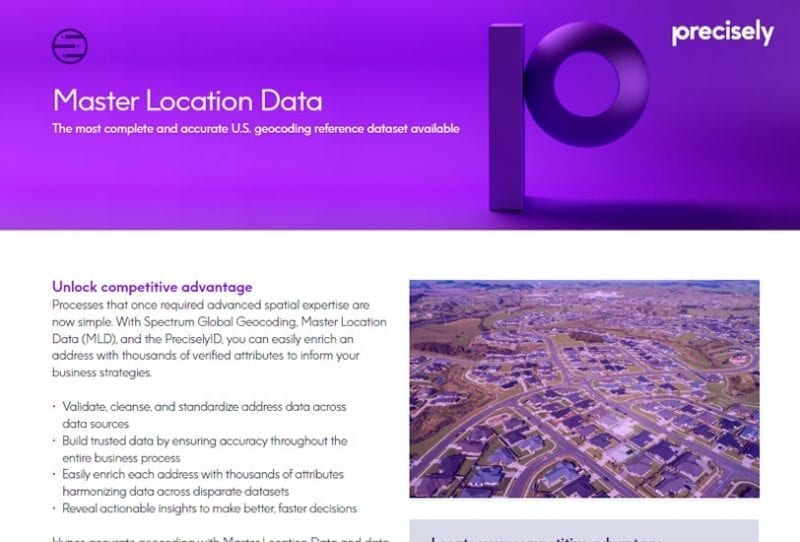 Master Location Data