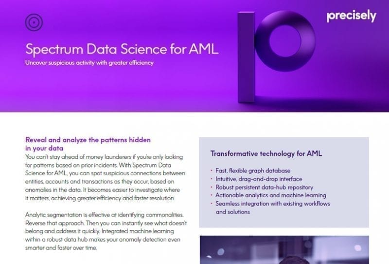 PS_Spectrum Data Science for AML_200427_p_final Spectrum Data Science for AML