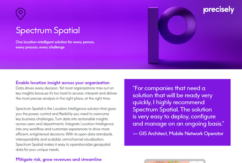 Spectrum Spatial