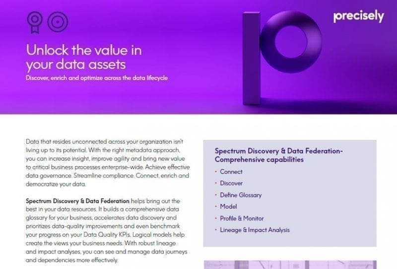 PS_Spectrum_Discovery & Federation_200427_p_final Unlock the Value in Your Data Assets