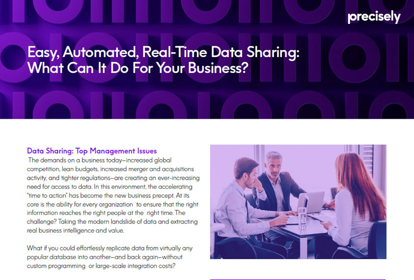 real-time automated data sharing