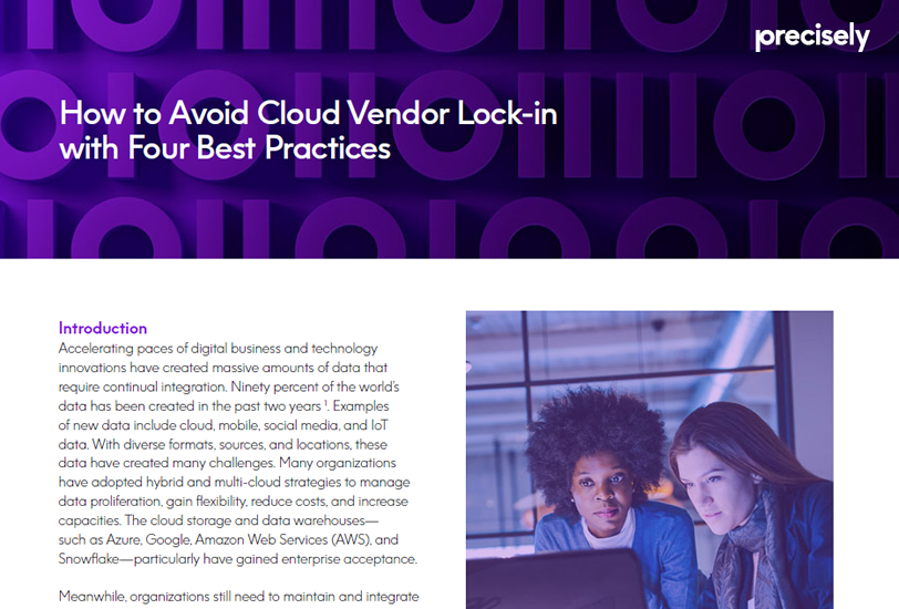 How to avoid cloud vendor lock