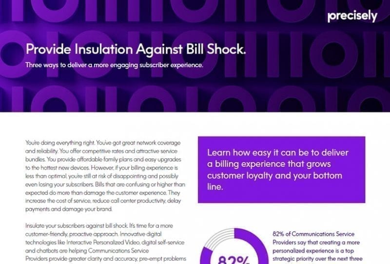 insulate against bill shock