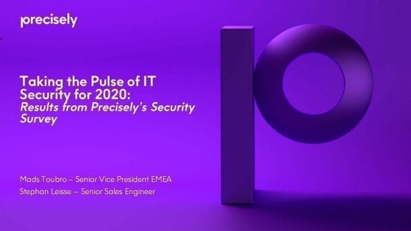 Taking the pulse of IT security for 2020