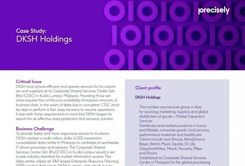 DKSH Holdings Case Study