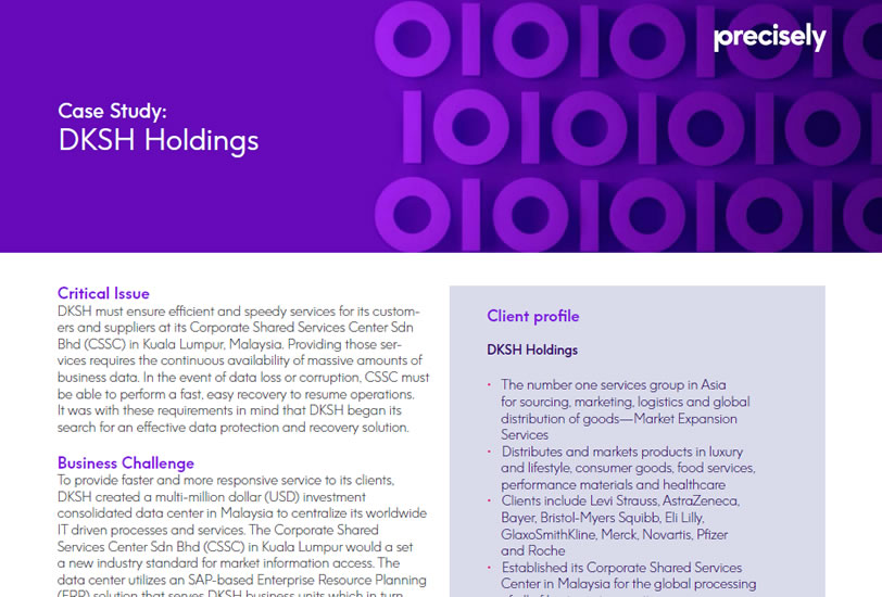 DKSH Holdings Case Study