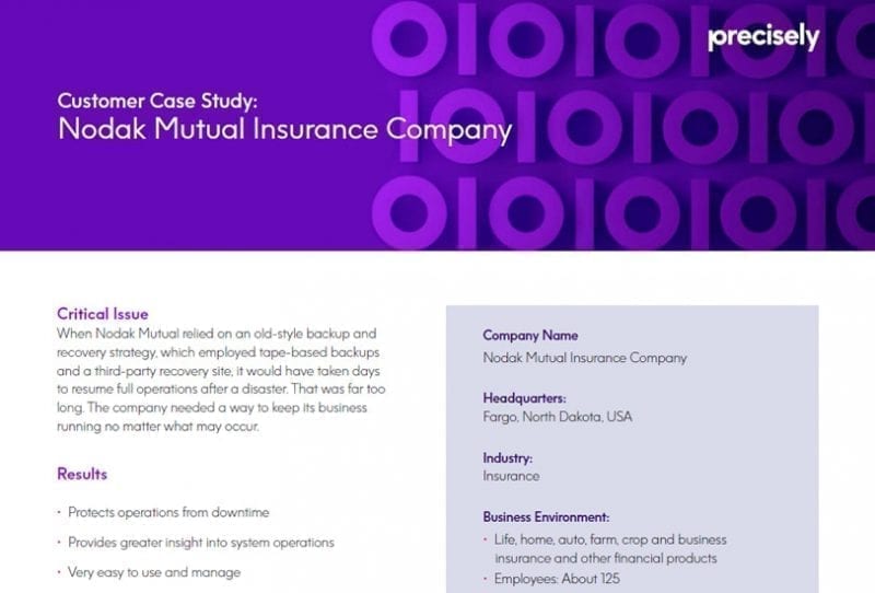 Nodak Mutual Insurance Company - Assure iTERA HA Nodak Mutual Insurance Company - Assure iTERA HA Customer Story