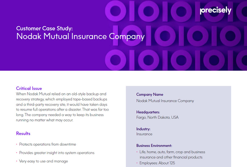Nodak Mutual Insurance Company - Assure iTERA HA Customer Story
