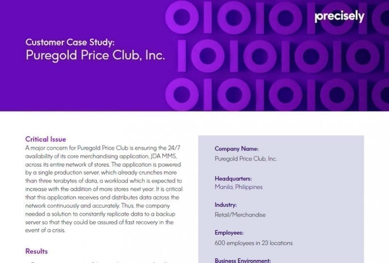 Puregold Price Club Case Study
