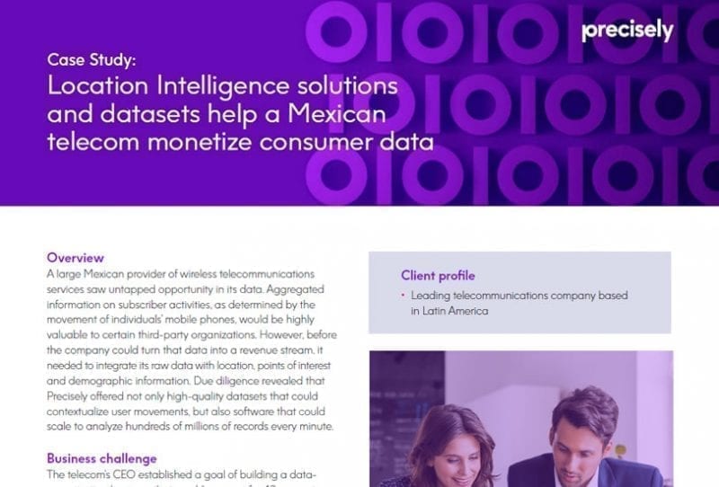 Spectrum Spatial for Big Data Mexican Telecom Spectrum Spatial for Big Data Mexican Telecom Case Study