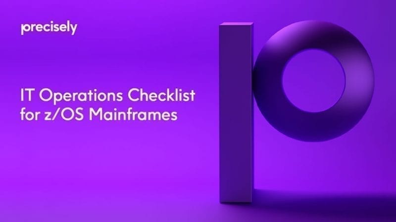 IT Operations Checklist For ZOS Mainframes z/OS Mainframe