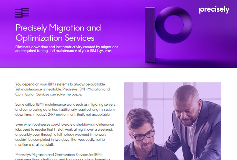 Precisely Migration and Optimization Services