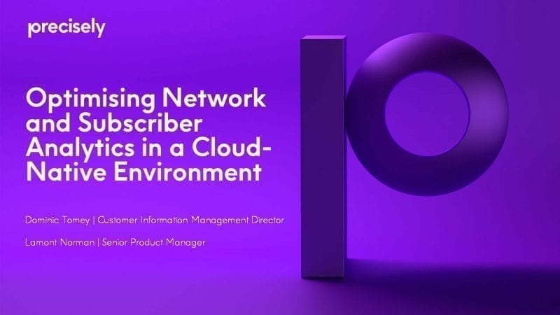 Optimising Network and Subscriber Analytic in a Cloud-Native Environment Optimising Network and Subscriber Analytic in a Cloud-Native Environment