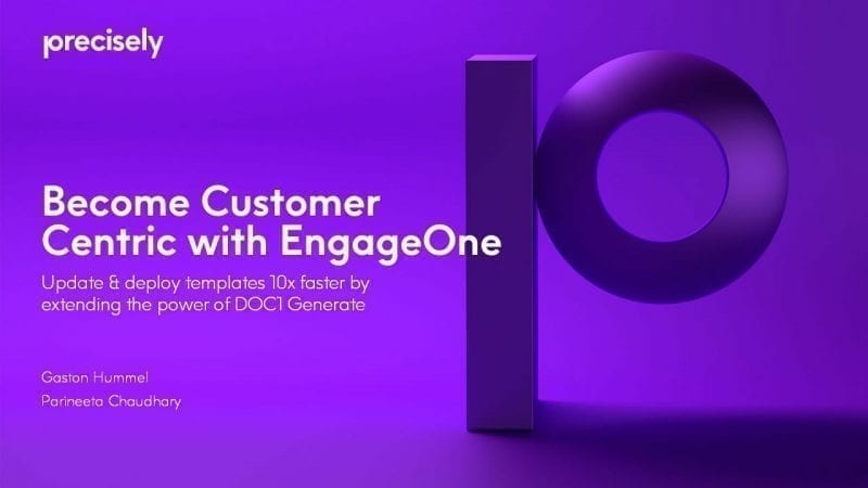 Update and Deploy 10x Faster: Extending the Power of DOC1 Generate Update and Deploy 10x Faster: Extending the Power of DOC1 Generate