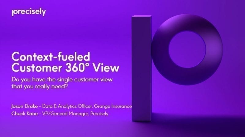 Context-Fueled Customer 360° View Context-Fueled Customer 360° View