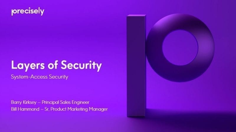 Essential Layers of IBM i Security - System Access Security Essential Layers of IBM i Security - System Access Security