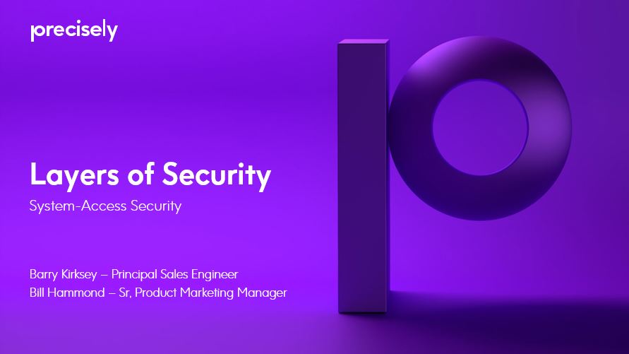 Essential Layers of IBM i Security - System Access Security Essential Layers of IBM i Security - System Access Security