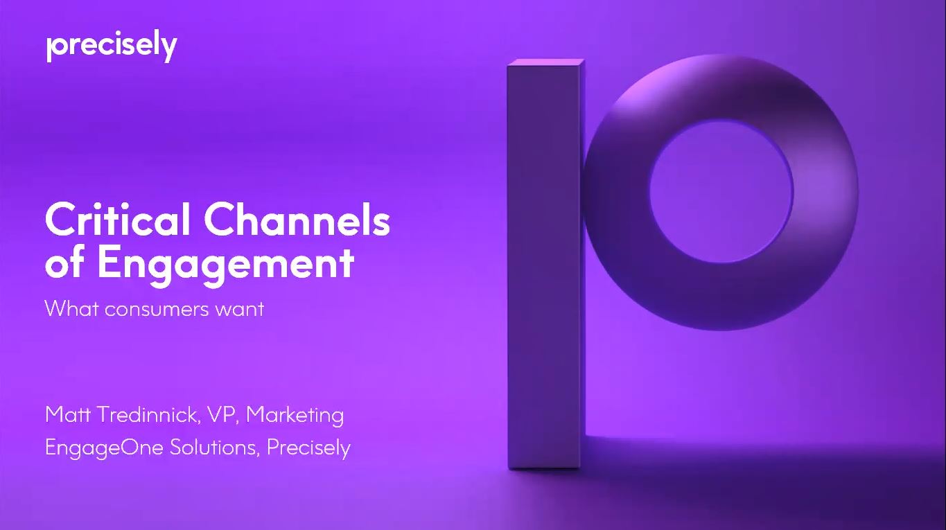 Critical Channels of Engagment Critical Channels of Engagment