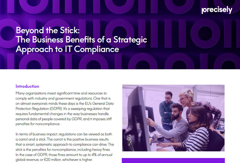 IT Compliance - The Business Benefits of a Strategic Approach