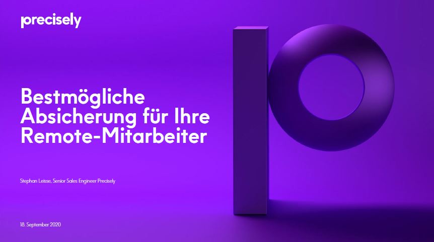 Bestmögliche Absicherung für Ihre Remote Mitarbeiter Bestmögliche Absicherung für Ihre Remote Mitarbeiter