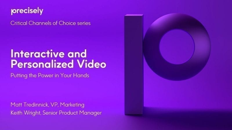 Interactive and Personalized Video - Putting the Power in Your Hands Interactive and Personalized Video - Putting the Power in Your Hands
