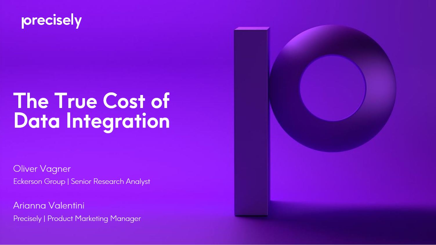 The True Cost of Data Integration The True Cost of Data Integration