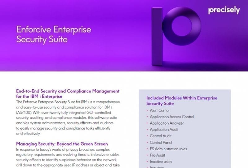 Enforcive Enterprise Security Suite