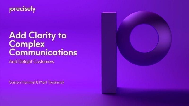 Add Clarity to Complex Communications Add Clarity to Complex Communications And Delight Customers