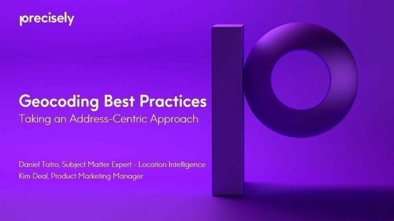 Geocoding Best Practices-Taking an Address-Centric Approach