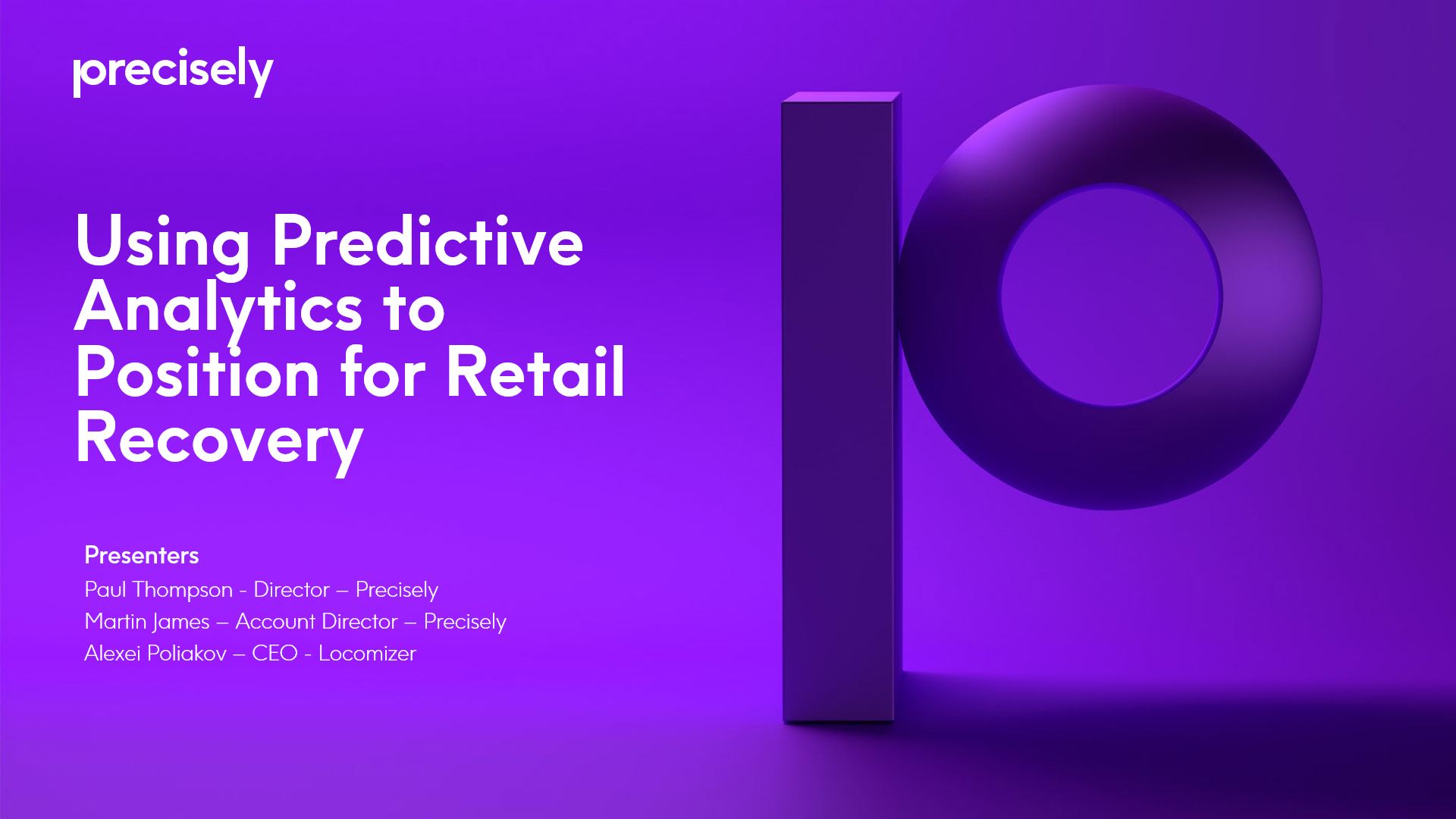 Positioning for Retail Recovery: The Role of Predictive Analytics Fueled by Mobile Trace Data