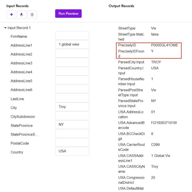 Spectrum Global Addressing