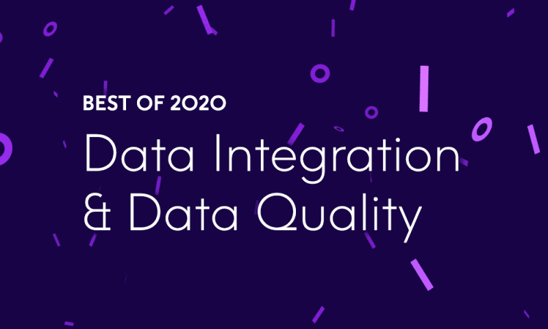 Best of 2020 – Top 10 Data Integration and Data Quality Blog Posts