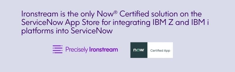 Ironstream ist im ServiceNow-App Store zertifiziert.
