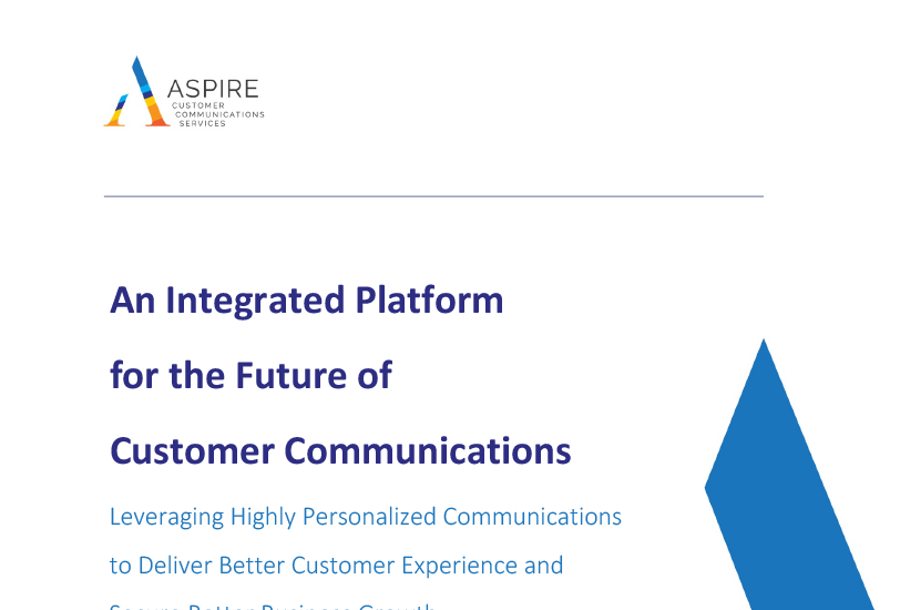 An Integrated Platform for the Future of Customer Communications