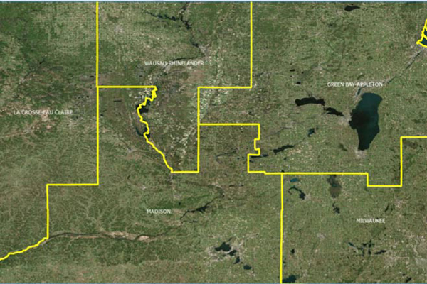 Precisely's Designated Market Areas dataset includes Nielsen DMA maps of boundaries and Nielsen DMA codes for all 50 U.S. states