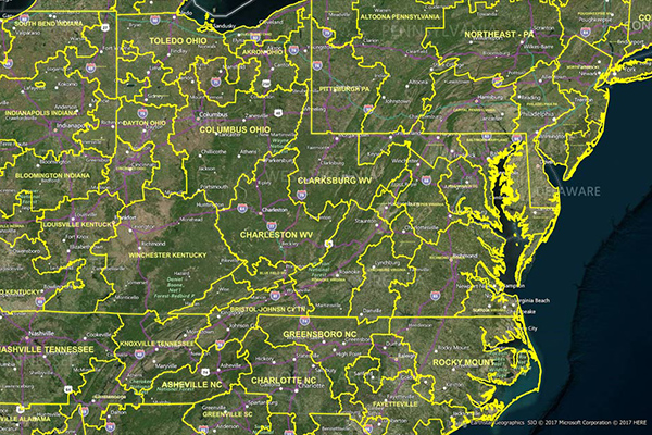 LATAInfo - Comprehensive U.S. LATA map database from Precisely