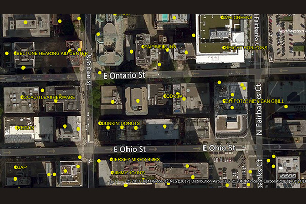 World Points of Interest Consumer - For Location-based Marketing