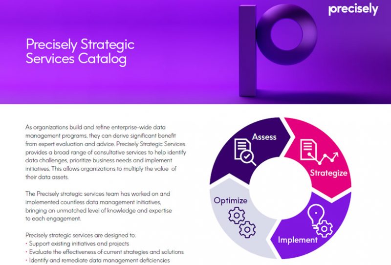 Precisely Strategic Services Catalog