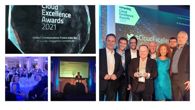 EngageOne Communicate - Winner of Unified Communication Platform of the Year at Cloud Awards