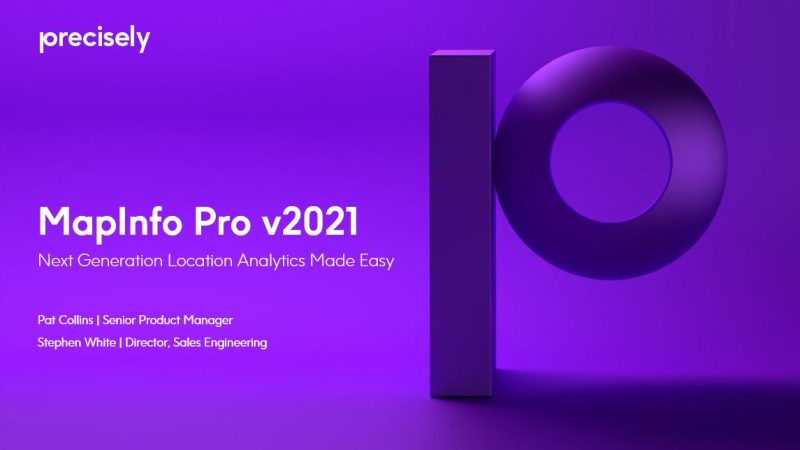 MapInfo Pro v2021 MapInfo Pro v2021