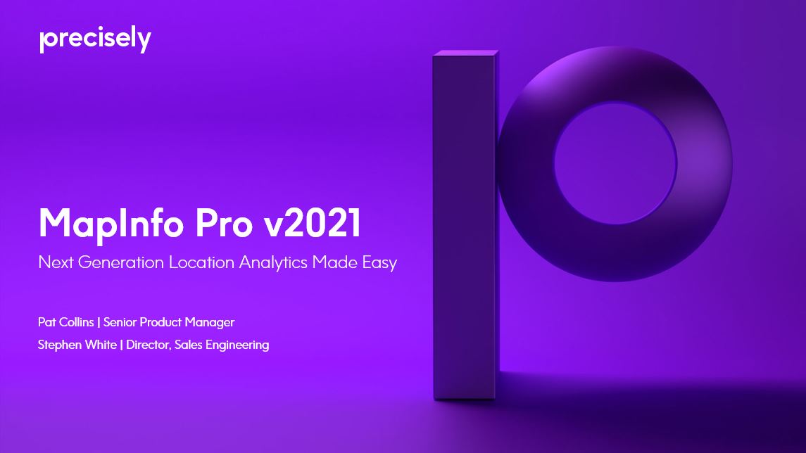 MapInfo Pro v2021 MapInfo Pro v2021