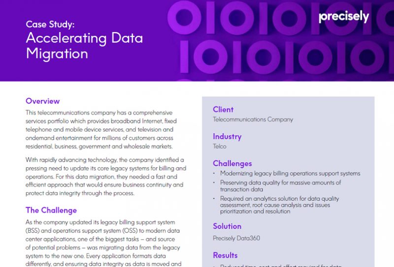 Accelerating Data Migration