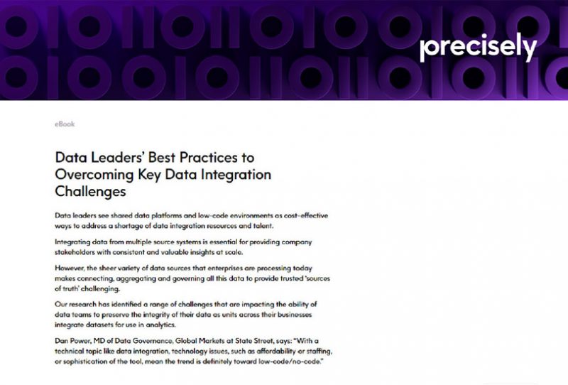 Data Leaders Best Practices to Overcoming Key Data Integration Challenges