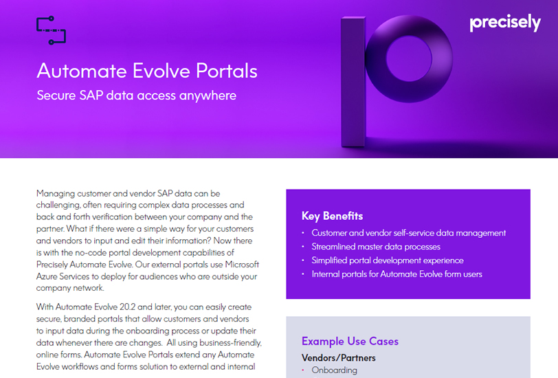 Automate Evolve Portals