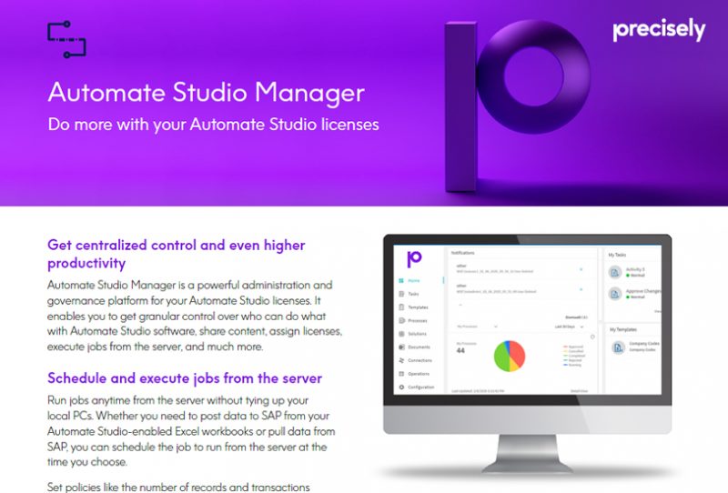 Automate Studio Manager Automate Studio Manager