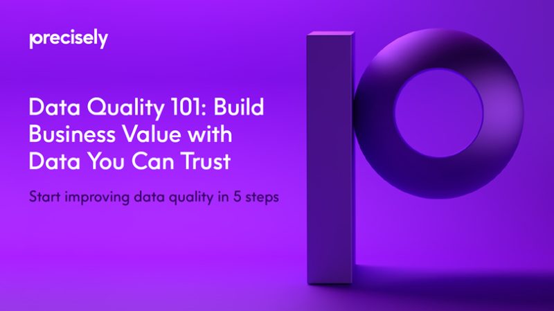 Data Quality 101 data integrity process